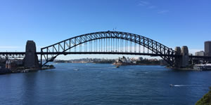 Sydney Harbour Bridge and Opera House