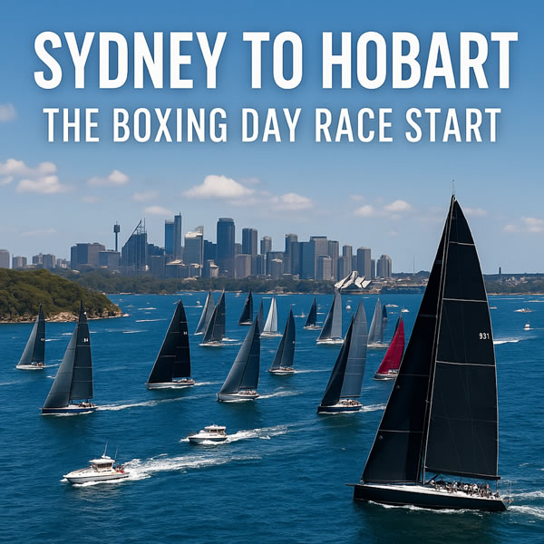 Sydney to Hobart Yacht Race starts on Boxing Day