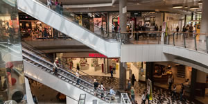 Shopping Centre on Boxing Day